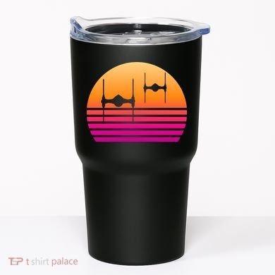 Fighter Sunset Tumbler