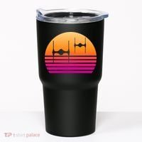Fighter Sunset Tumbler thumb 0