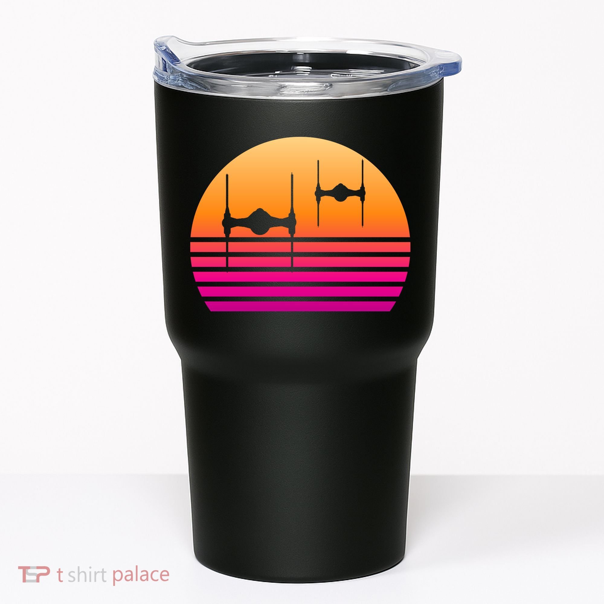 Fighter Sunset Tumbler