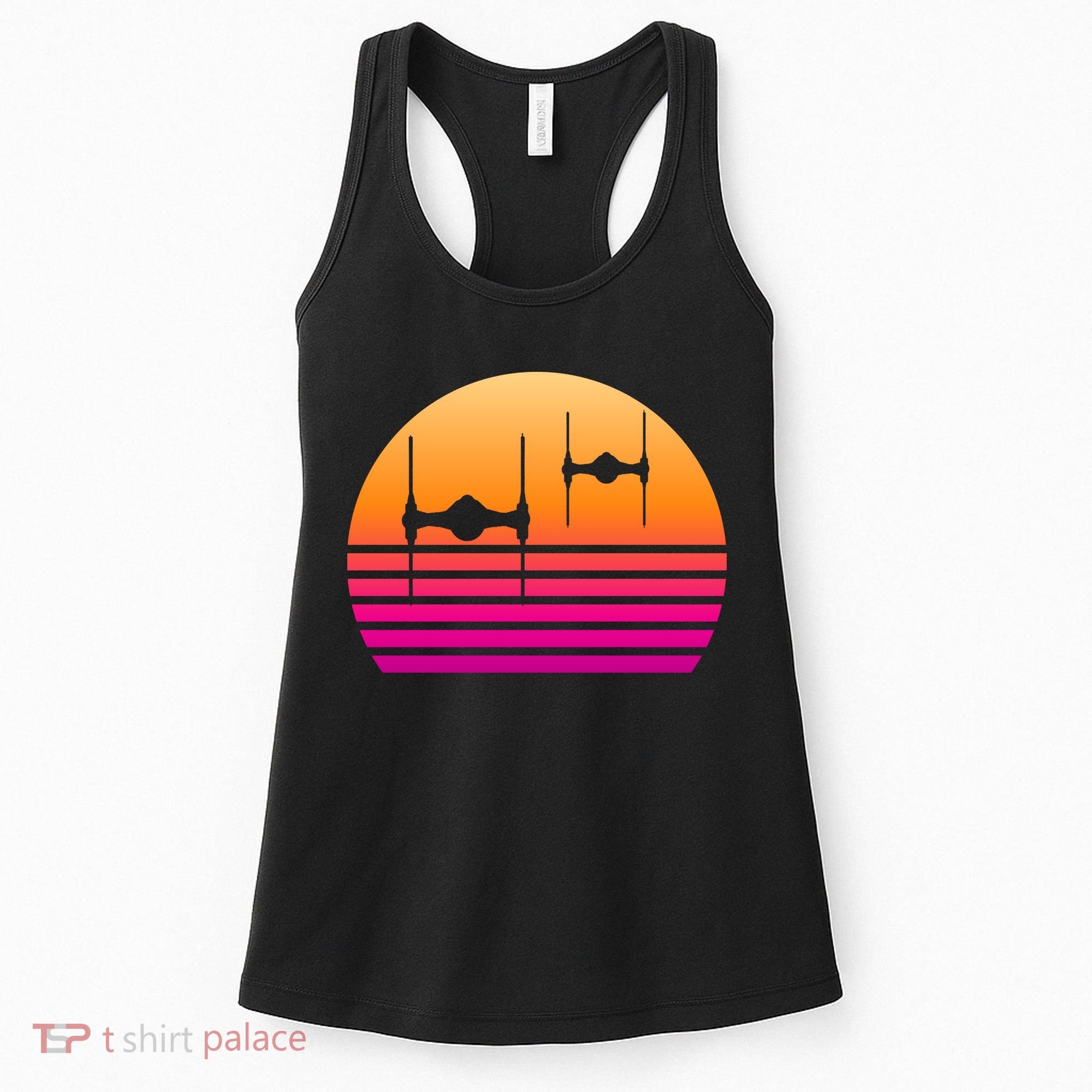 Fighter Sunset Women's Tank Top