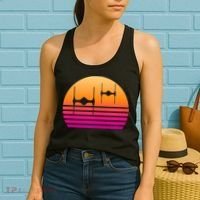 Fighter Sunset Women's Tank Top thumb 2