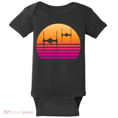 Fighter Sunset Baby Bodysuit
