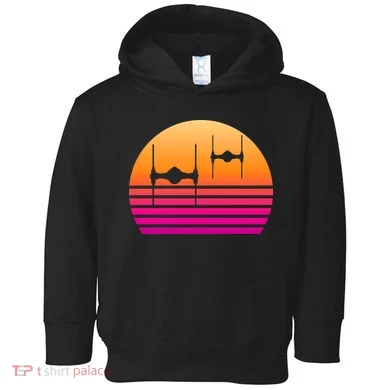 Fighter Sunset Toddler Hoodie