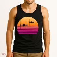 Fighter Sunset Tank Top thumb 3