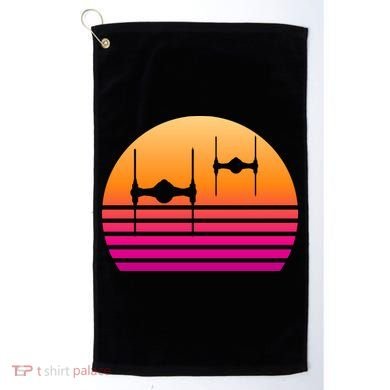 Fighter Sunset Golf Towel
