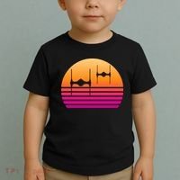Fighter Sunset Toddler T-Shirt thumb 2
