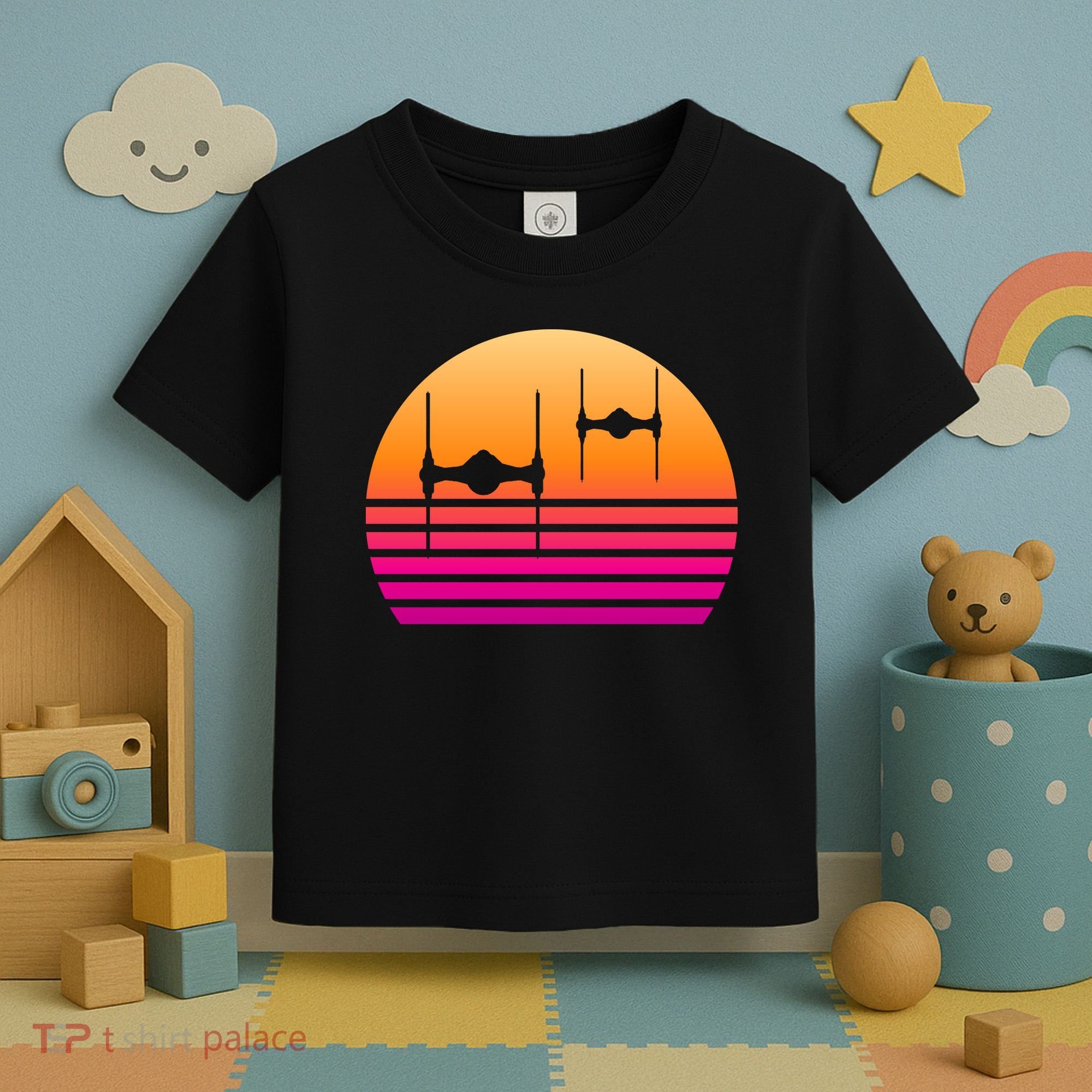Fighter Sunset Toddler T-Shirt