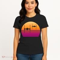 Fighter Sunset Women's T-Shirt thumb 4