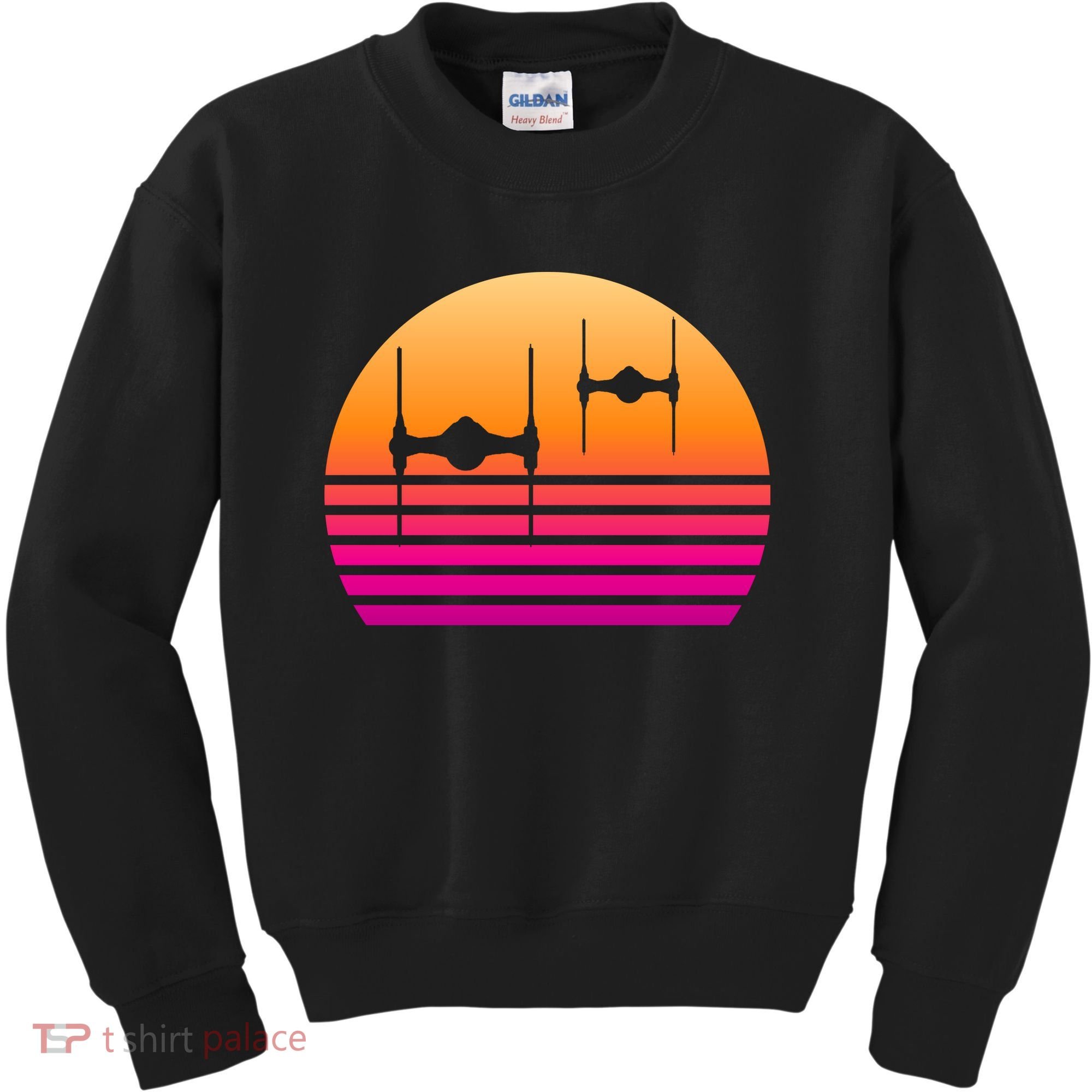 Fighter Sunset Kids Sweatshirt