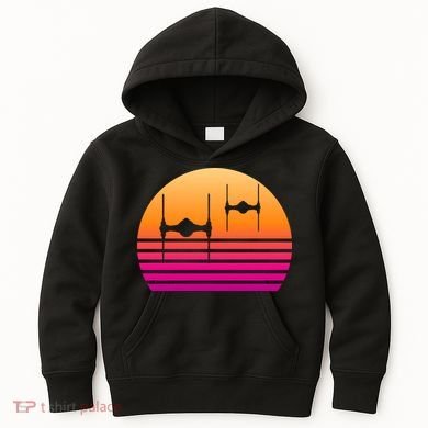 Fighter Sunset Kids Hoodie