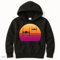 Fighter Sunset Kids Hoodie thumb 0