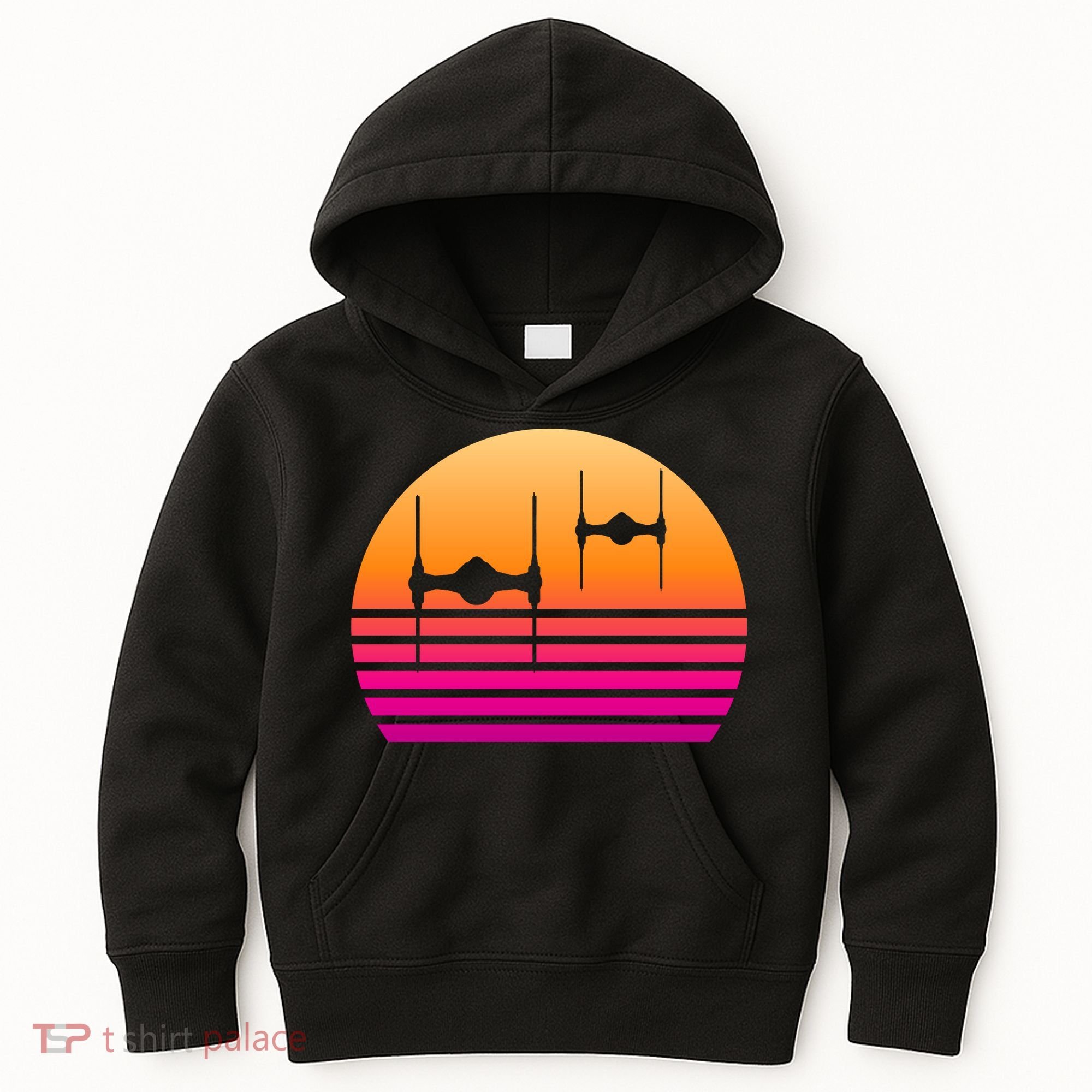 Fighter Sunset Kids Hoodie