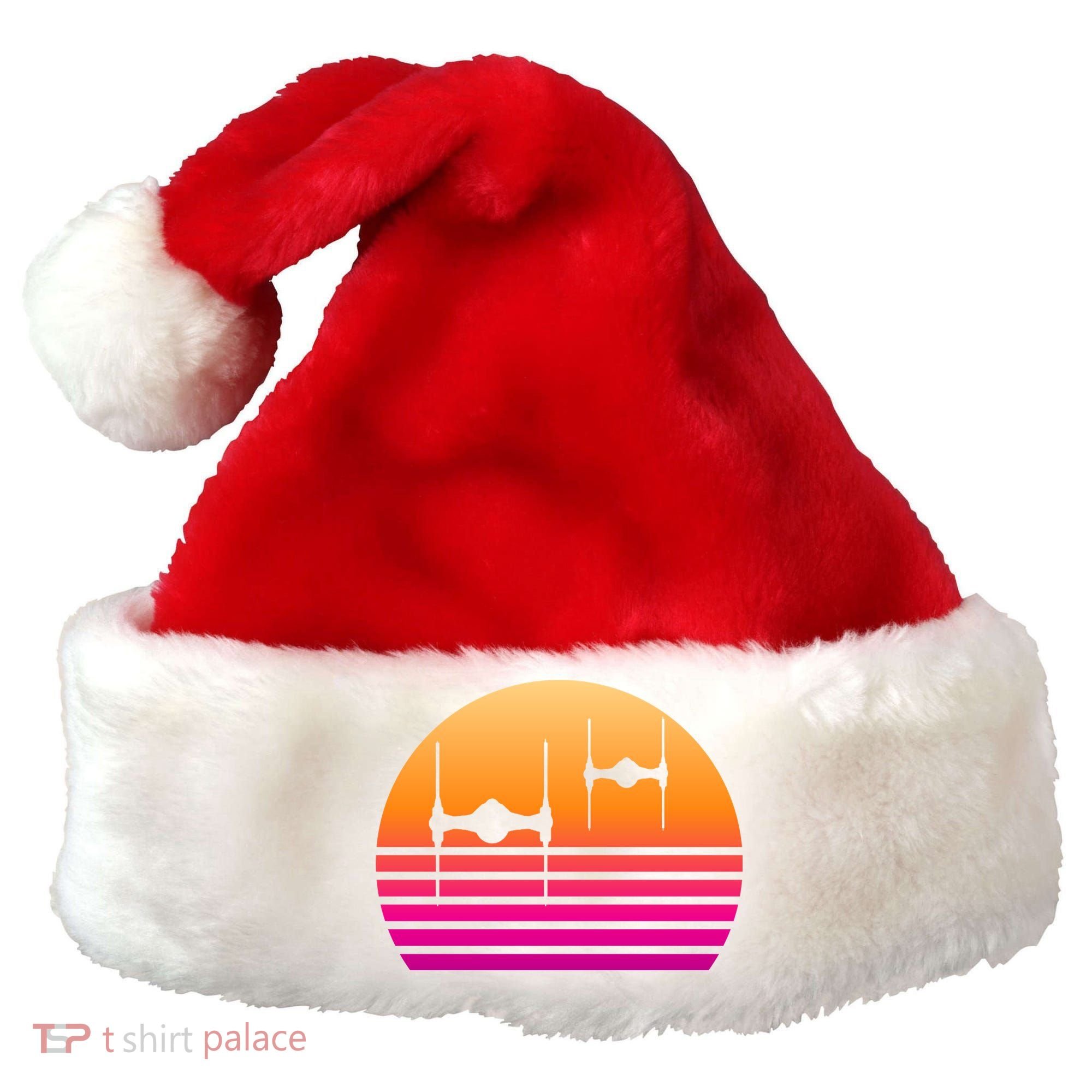 Fighter Sunset Santa Hat