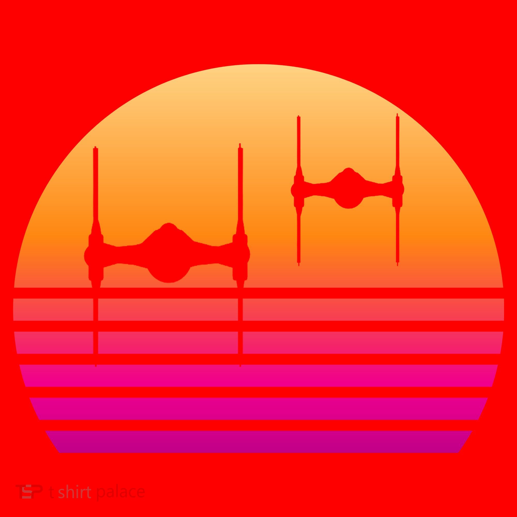 Fighter Sunset Santa Hat