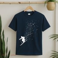 Freestyle Skiing Freeski Winter vintage Sports Skier T-Shirt thumb 2