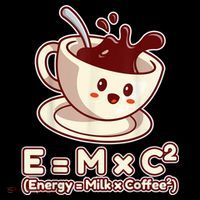 Funny Science Formula E=MC2 Energy Milk Coffee Kawaii Bucket Hat thumb 4