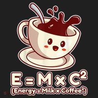Funny Science Formula E=MC2 Energy Milk Coffee Kawaii Tumbler thumb 3