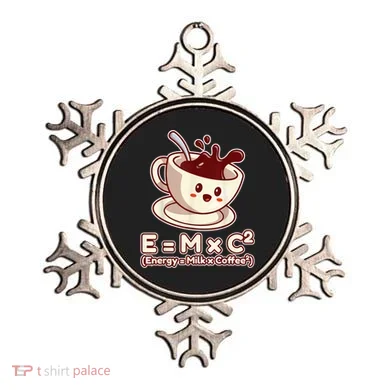 Funny Science Formula E=MC2 Energy Milk Coffee Kawaii Ornament