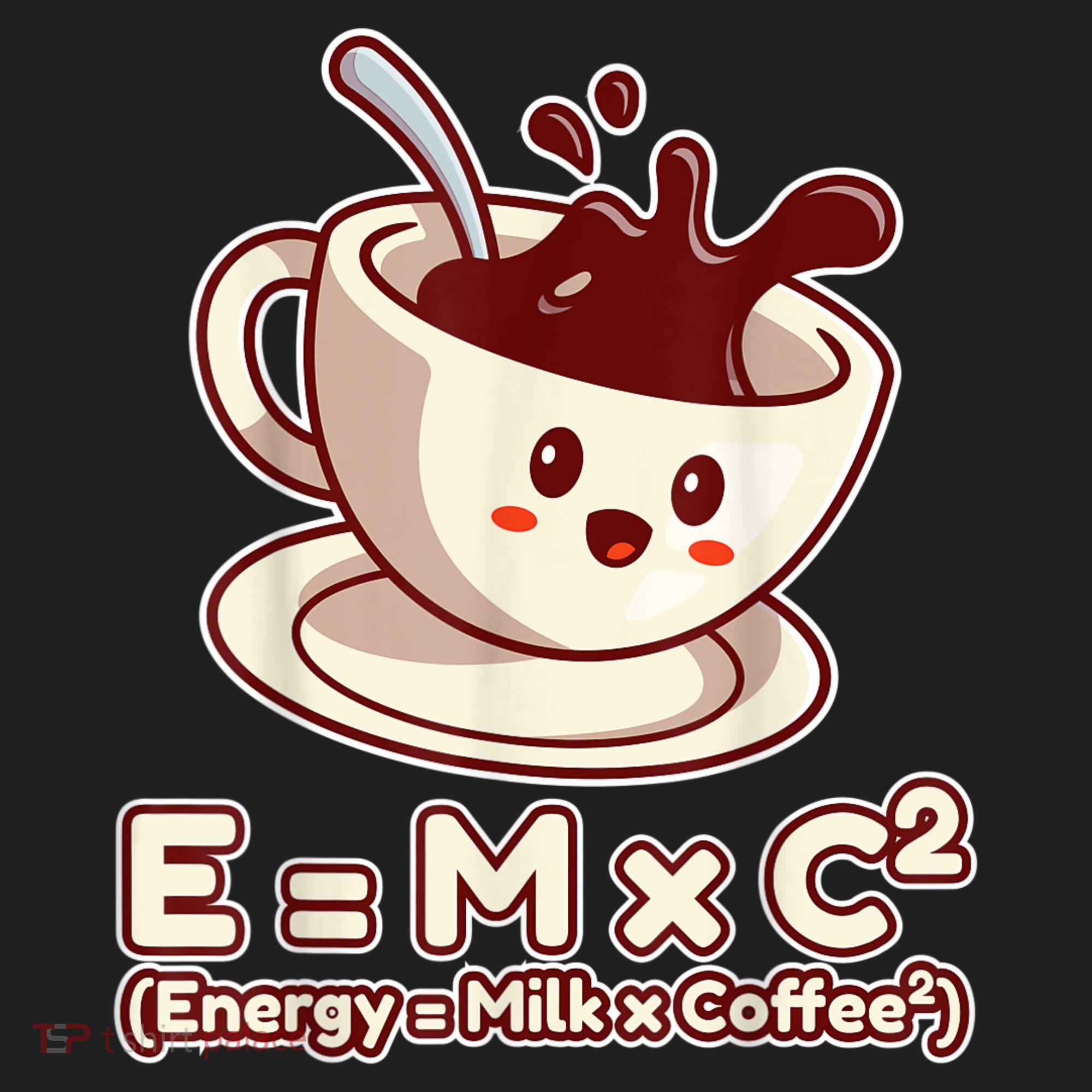 Funny Science Formula E=MC2 Energy Milk Coffee Kawaii Hat