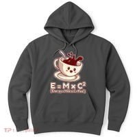 Funny Science Formula E=MC2 Energy Milk Coffee Kawaii Hoodie thumb 0