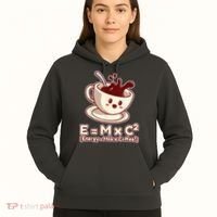 Funny Science Formula E=MC2 Energy Milk Coffee Kawaii Hoodie thumb 5