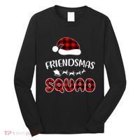Friendsmas Squad Funny Xmas Light Family Matching Pajamas Long Sleeve Shirt thumb 0