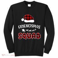 Friendsmas Squad Funny Xmas Light Family Matching Pajamas Sweatshirt thumb 0