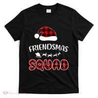 Friendsmas Squad Funny Xmas Light Family Matching Pajamas T-Shirt thumb 0