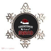 Friendsmas Squad Funny Xmas Light Family Matching Pajamas Ornament thumb 0