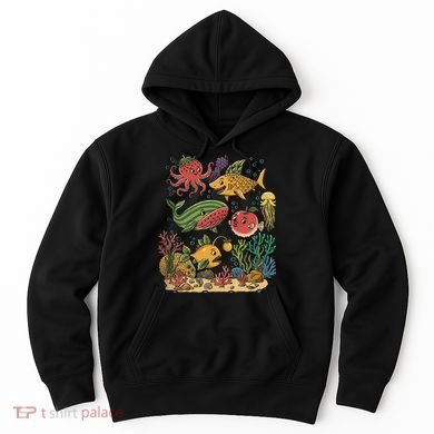 Fish Swiming Fruit Hoodie