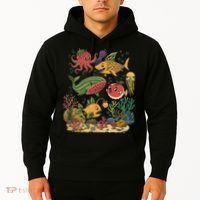 Fish Swiming Fruit Hoodie thumb 2