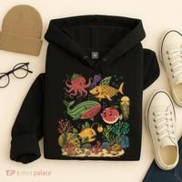 Fish Swiming Fruit Hoodie thumb 4