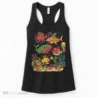 Fish Swiming Fruit Women's Tank Top thumb 0