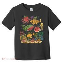 Fish Swiming Fruit Toddler T-Shirt thumb 0