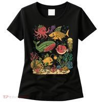 Fish Swiming Fruit Women's T-Shirt thumb 0