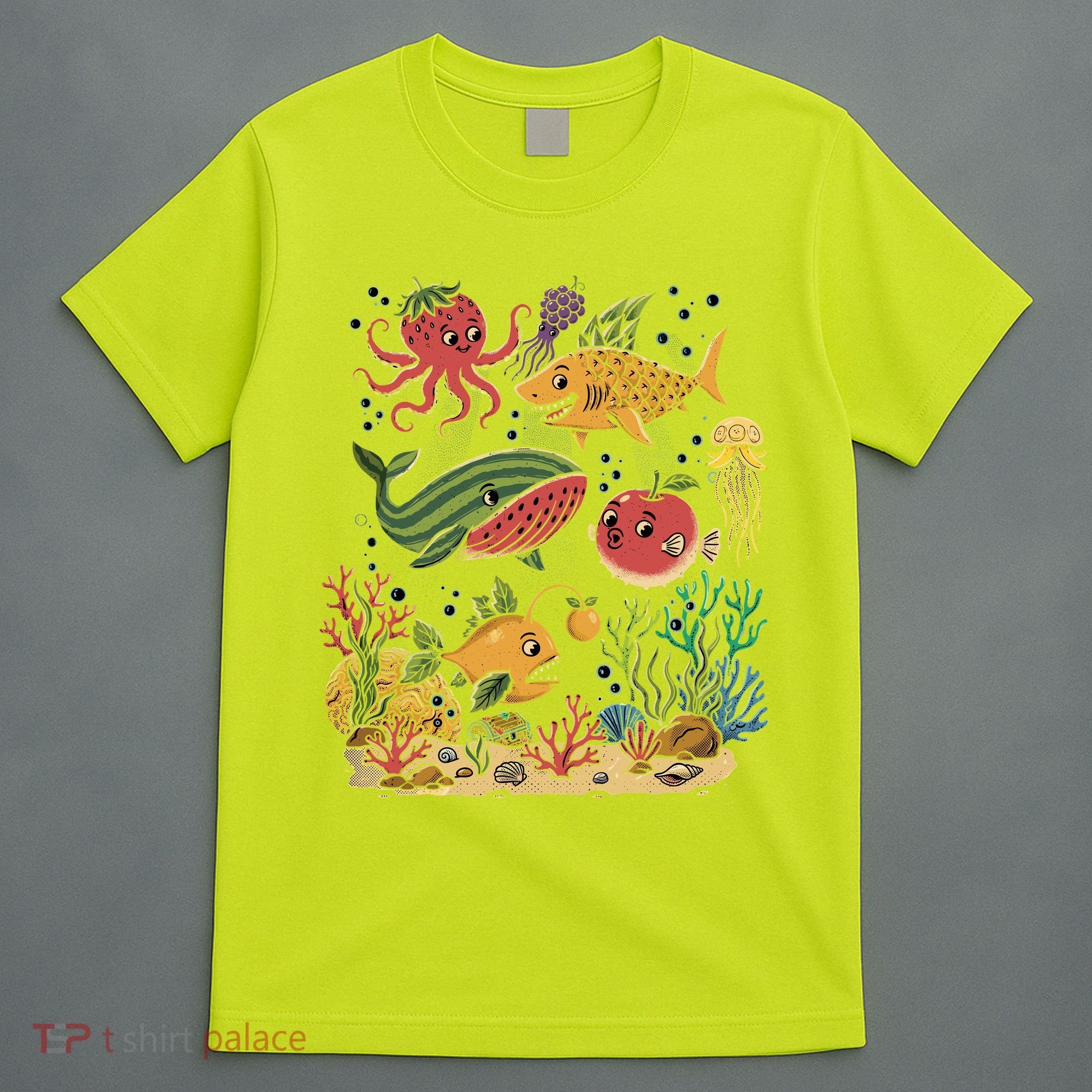 Fish Swiming Fruit T-Shirt
