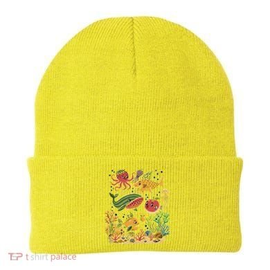 Fish Swiming Fruit Beanie