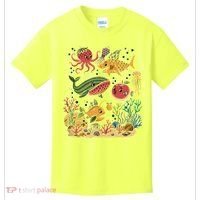 Fish Swiming Fruit Kids T-Shirt thumb 0