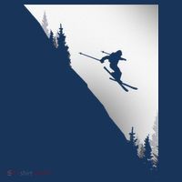 Freestyle Skiing Freeski Winter vintage Sports Skier T-Shirt thumb 7