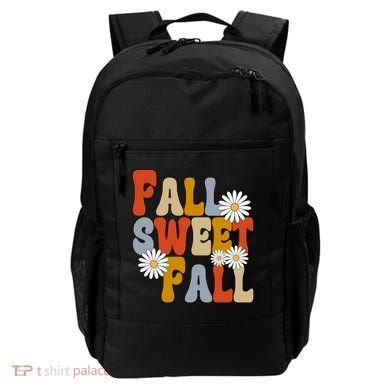 Fall Sweet Fall Retro Flower Backpack