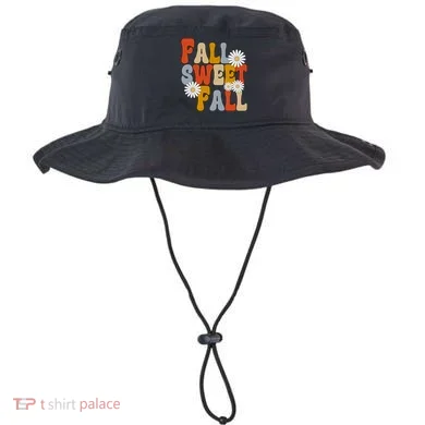 Fall Sweet Fall Retro Flower Bucket Hat