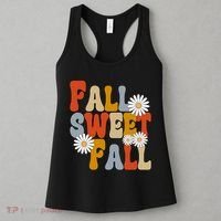 Fall Sweet Fall Retro Flower Women's Tank Top thumb 3