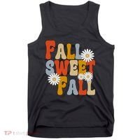 Fall Sweet Fall Retro Flower Tank Top thumb 0