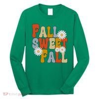 Fall Sweet Fall Retro Flower Long Sleeve Shirt thumb 0