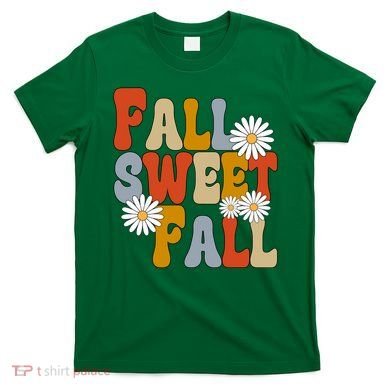 Fall Sweet Fall Retro Flower T-Shirt