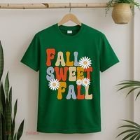Fall Sweet Fall Retro Flower T-Shirt thumb 2
