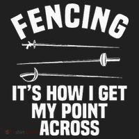 Fencing Sport Fence Foil Epee Sabre Sword Fencer Women's Sweatshirt thumb 2