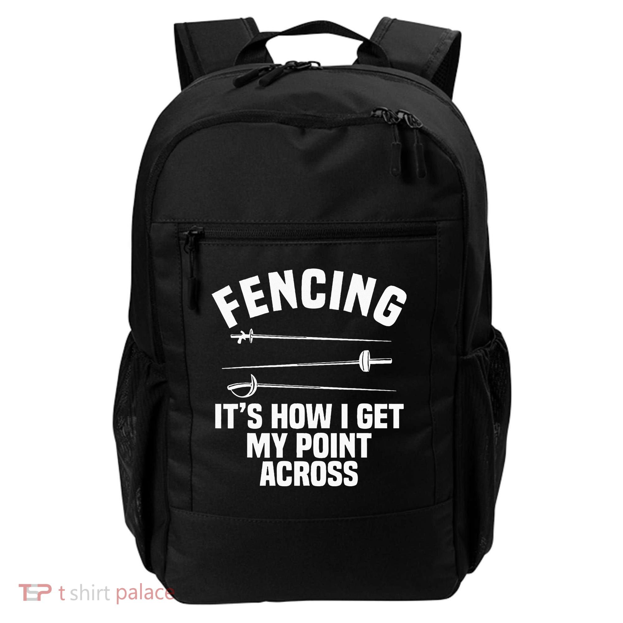 Fencing Sport Fence Foil Epee Sabre Sword Fencer Backpack
