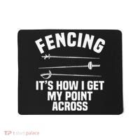 Fencing Sport Fence Foil Epee Sabre Sword Fencer Mousepad thumb 0
