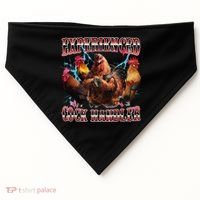 Funny Sayings For Adult Experienced Cock Handler Meme Dank USA-Made Doggie Bandana thumb 0